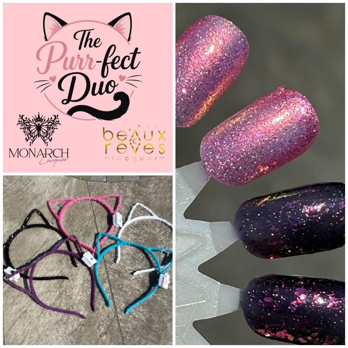 Purr-fect Duo Beaux Reves x Monarch