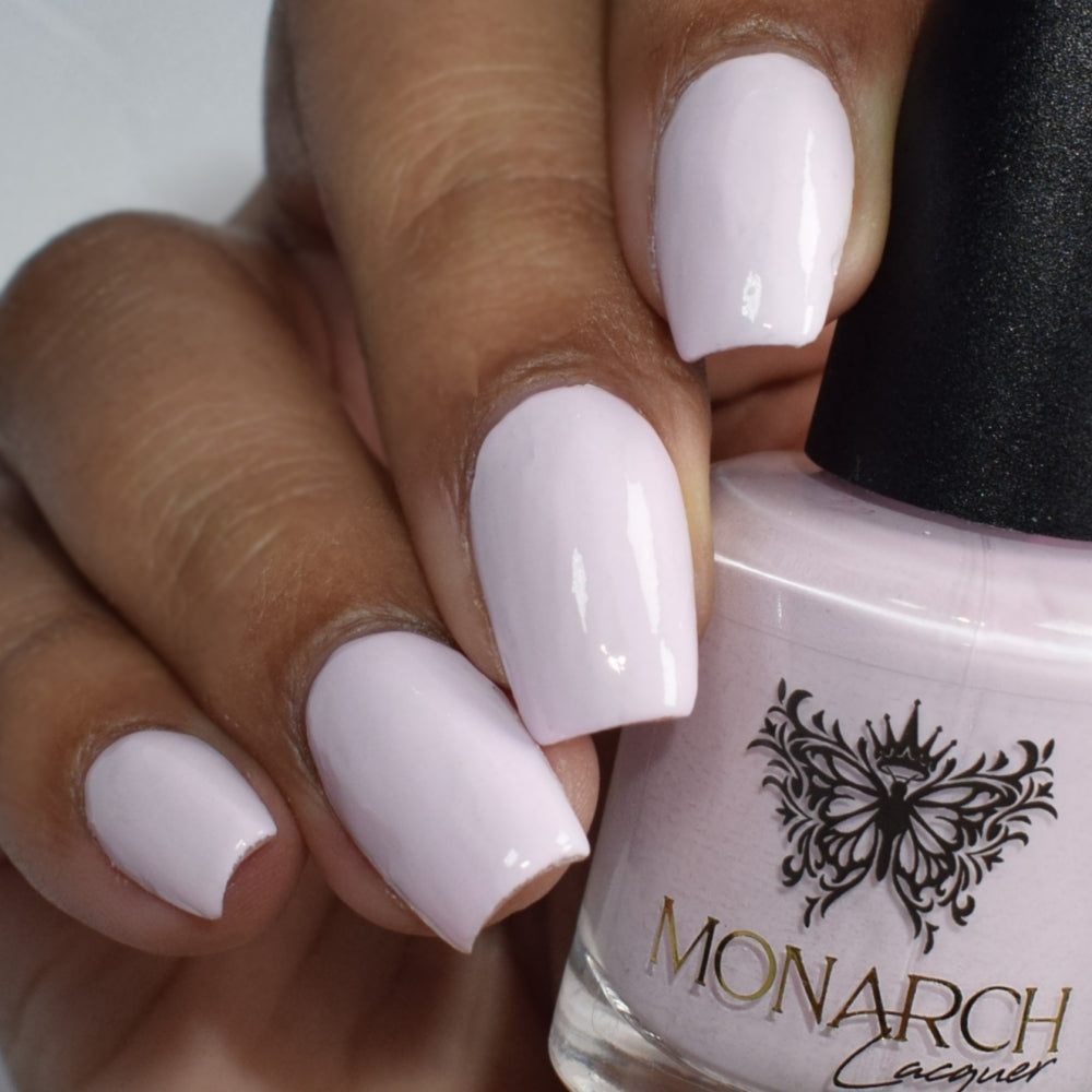 indie nail polish monarch pale pink